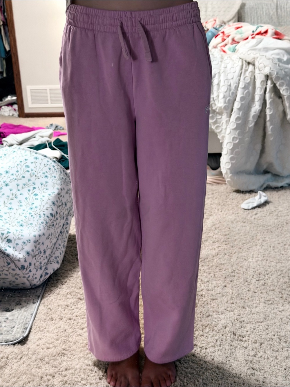 Under Armour Lilac Fleece Sweatpants